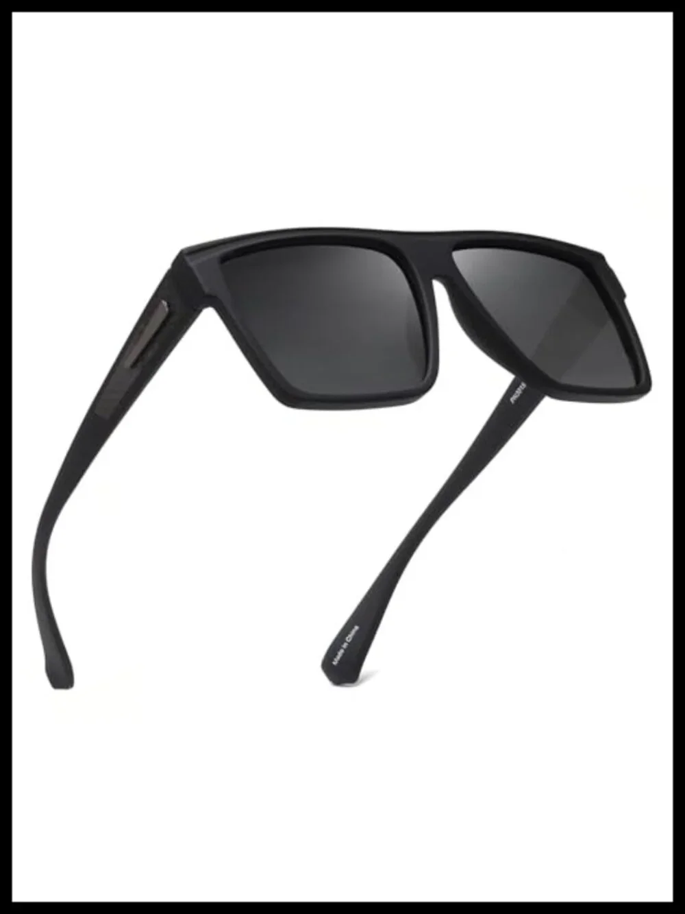 Retro Square Polarized UV400 Sunglasses Women Men Driving Fishing Hiking Golf